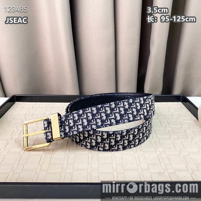 Dior belt 35mmX95-125cm 8L29