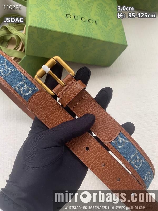 Gucci belt 30mmX95-125cm 8L15