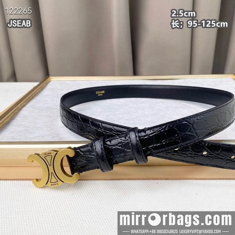 Celine belt 25mmX95-125cm 8L23