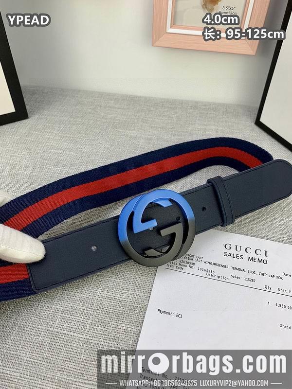 Gucci belt 40mmX95-125cm 8L08