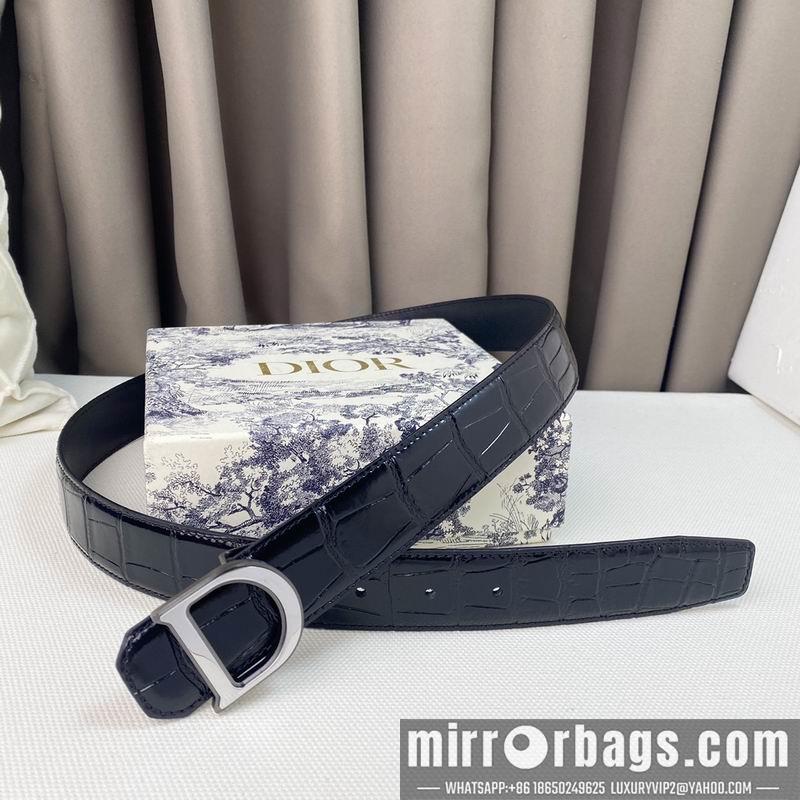 Dior belt 35mmX95-125cm 7D19