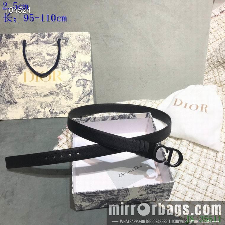 Dior Belt 25mmX95-110cm 8L01