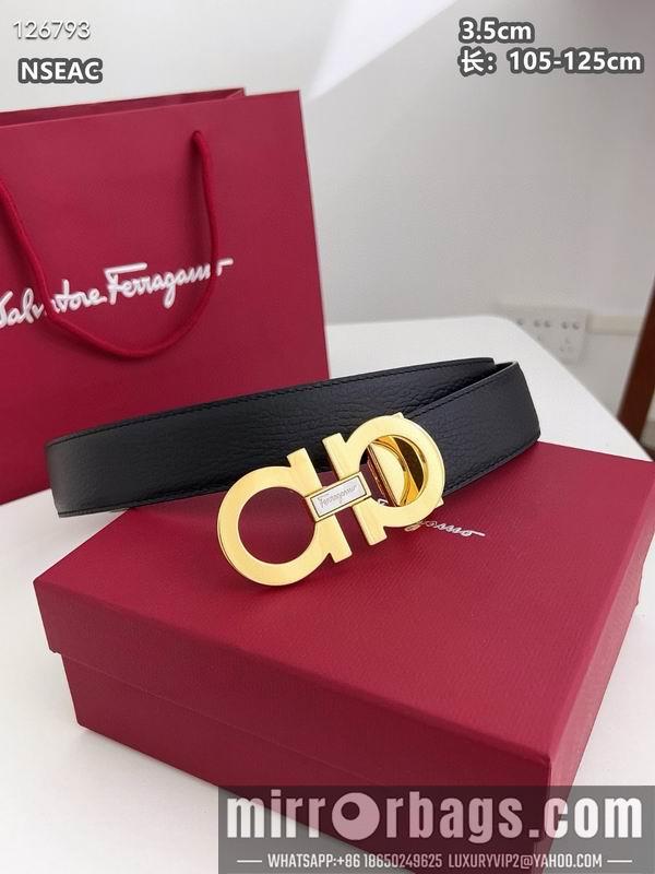 Ferragamo belt 35mmX105-125cm 8L92