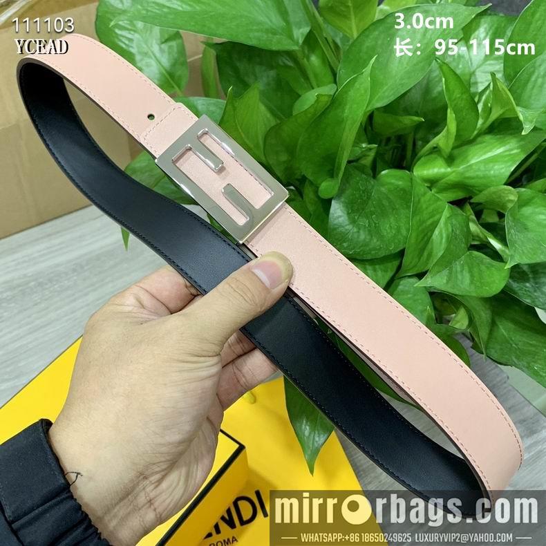 Fendi Belt 30mmX90-115cm 8L03