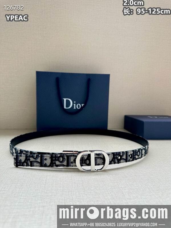 Dior belt 20mmX95-125cm 8L22