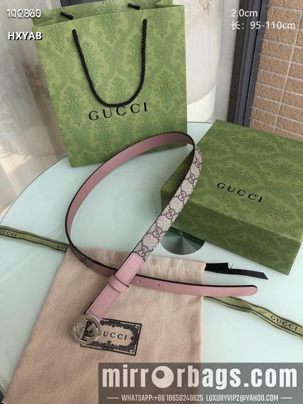Gucci belt 20mmX95-110cm 8L04