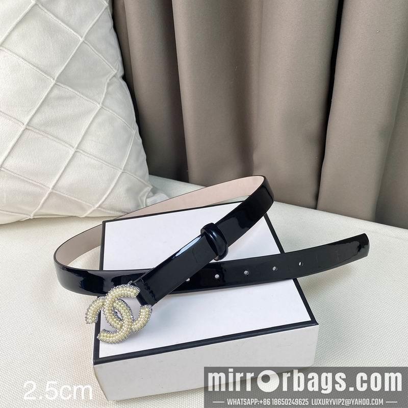 Chanel belt 25mmX90-110cm 7D06