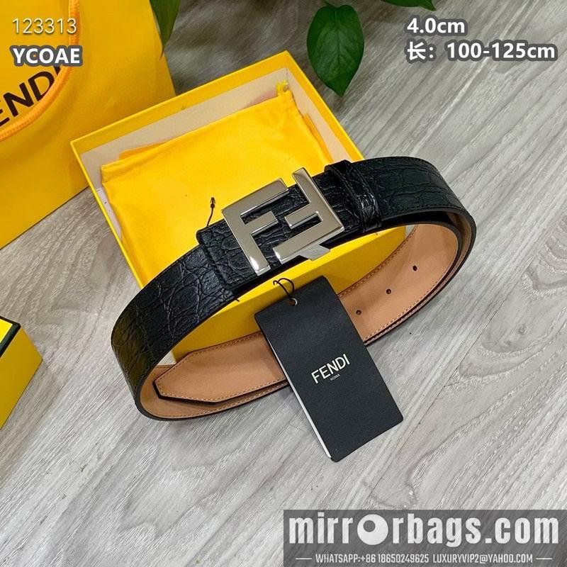 Fendi belt 40mmX100-125cm 8L50