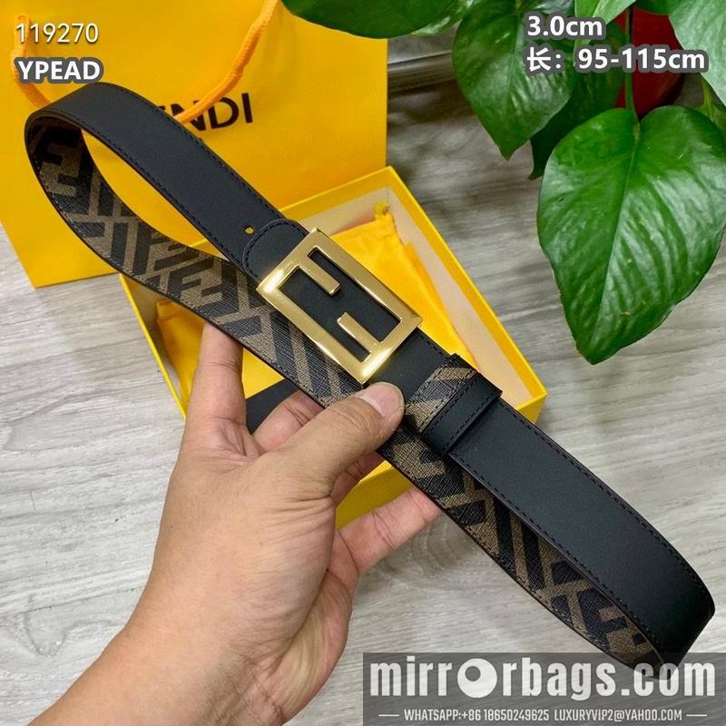 Fendi belt 30mmX95-115cm 8L16