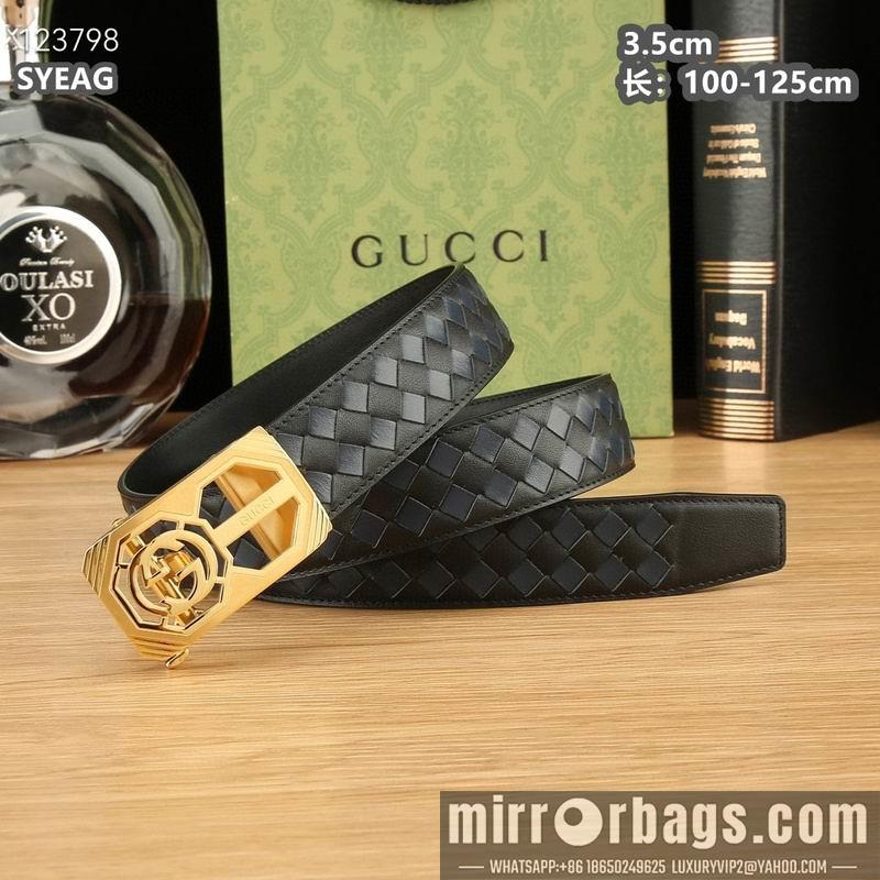 Gucci belt 35mmX100-125cm 8L35