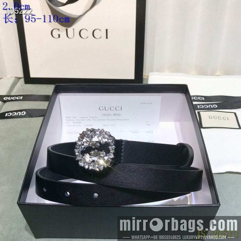 Gucci belt 20mm 95-110cm 8L03