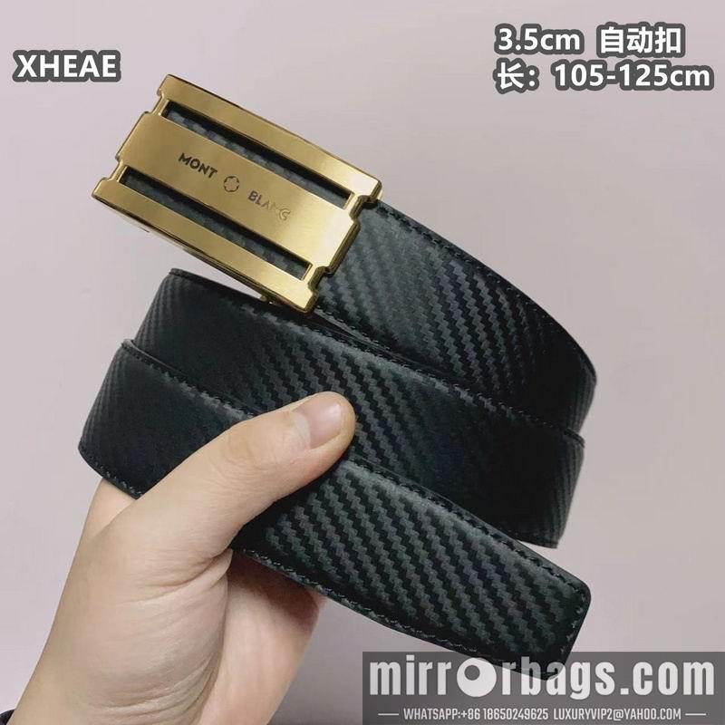 Montlanc belt 35mmX100-125cm 8L83