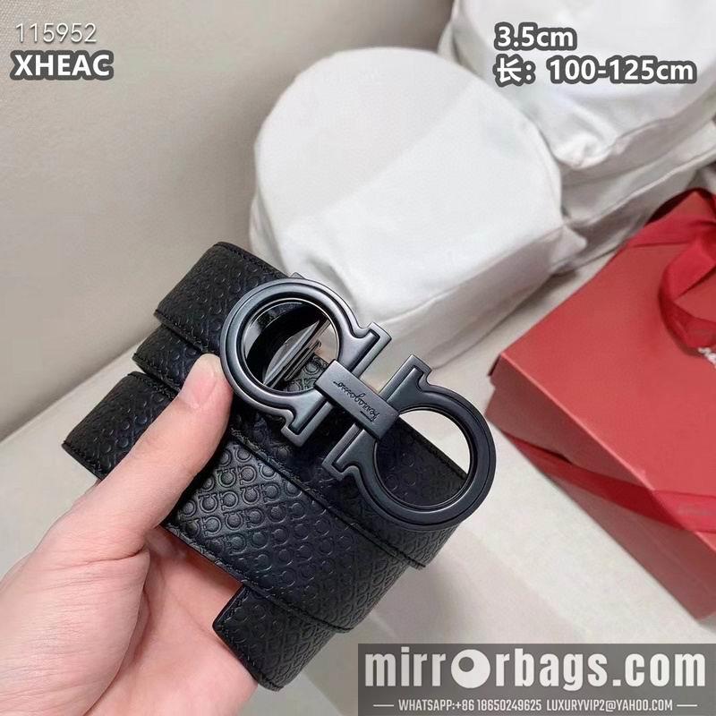 Ferragamo belt 35mmX100-125cm 8L49