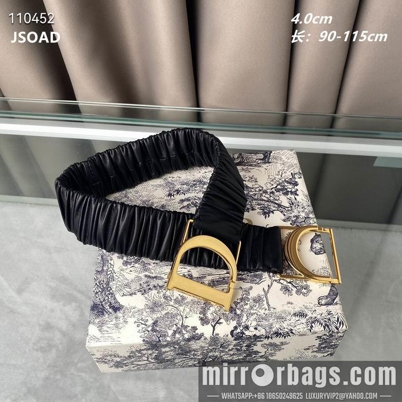 Dior Belt 40mmX90-115cm 8L02