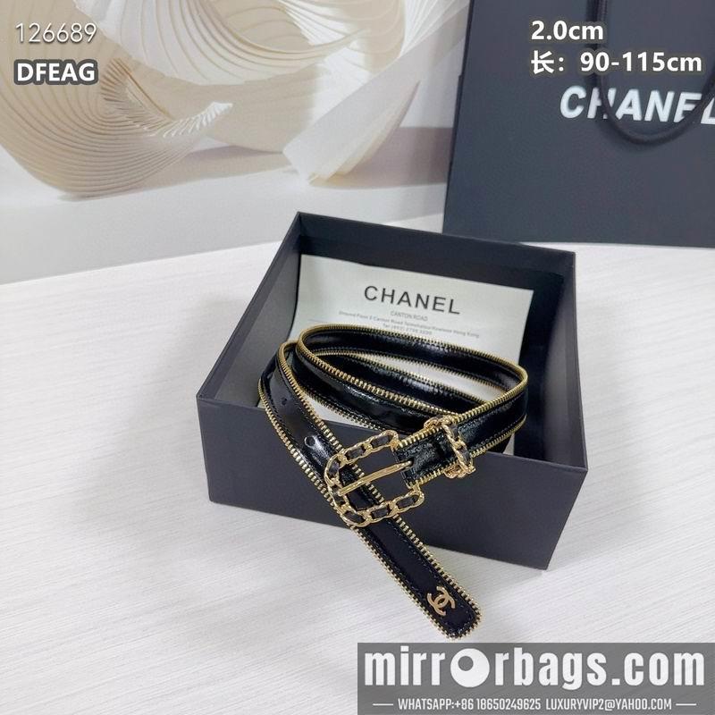 Chanel belt 20mmX90-115cm 8L10