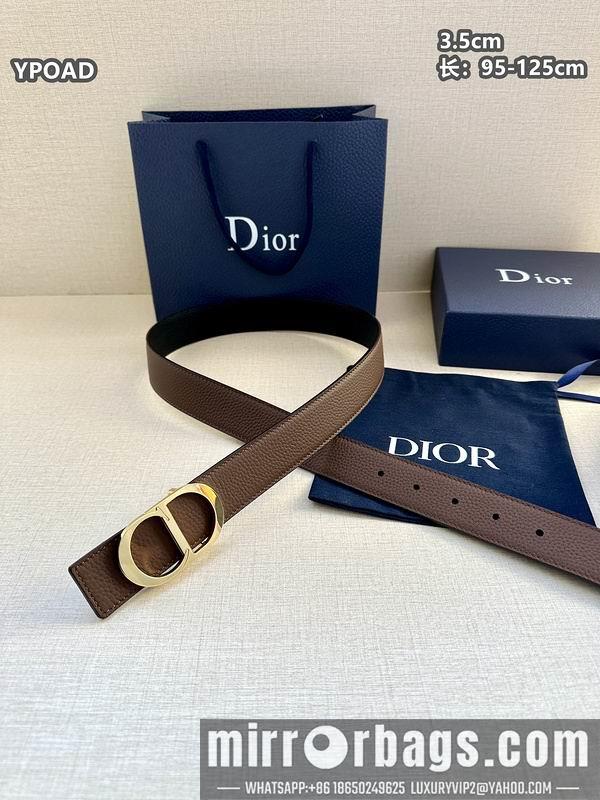 Dior belt 35mmX95-125cm 8L40