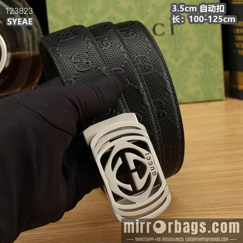Gucci belt 35mmX100-125cm 8L45