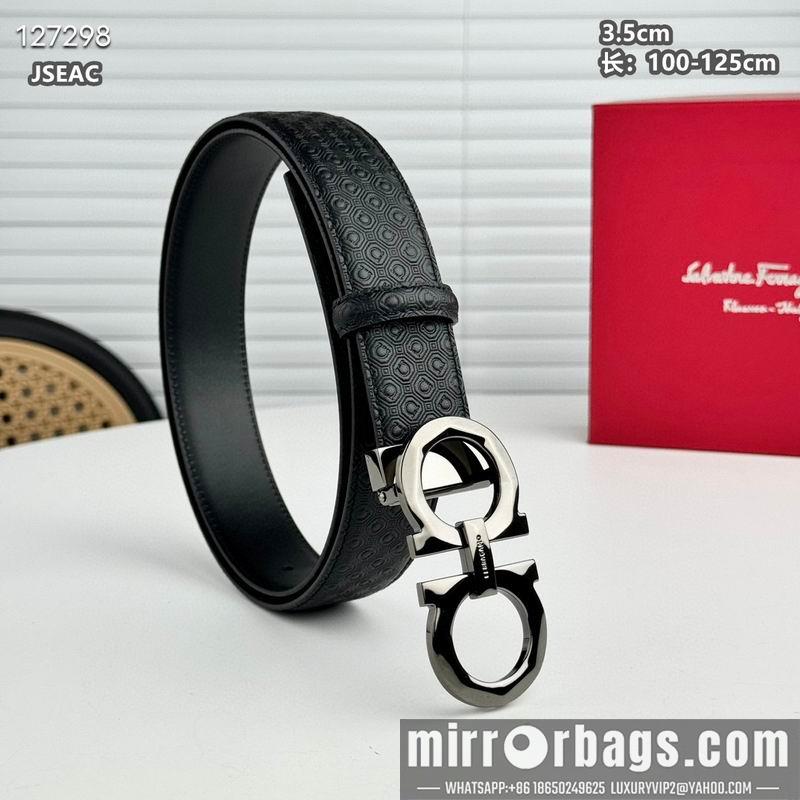 Ferragamo belt 35mmX100-125cm 8L87