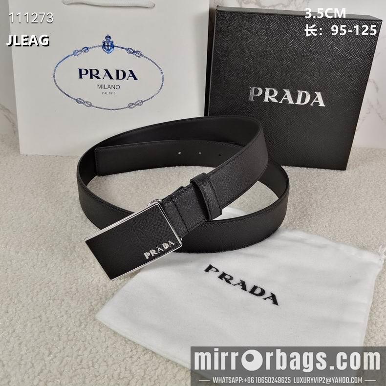 Prada belt 35mmX95-125CM 8L09