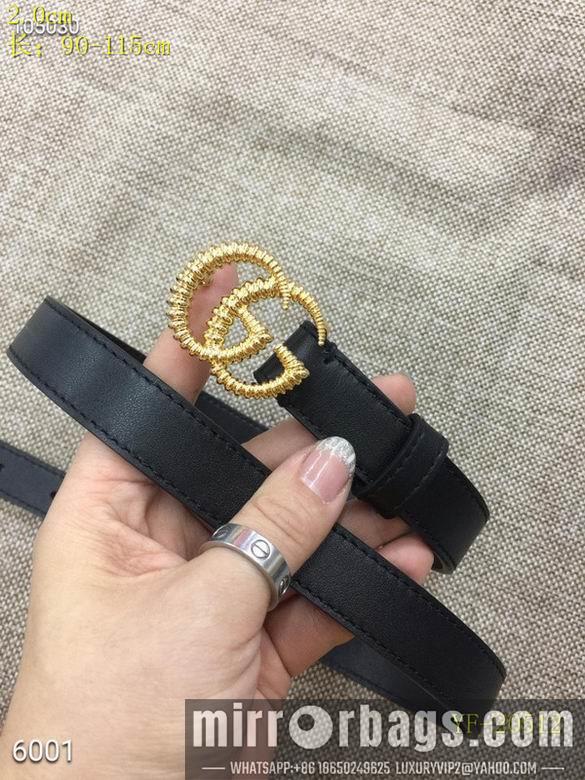 Gucci Belt 20mm 90-115cm 8L05