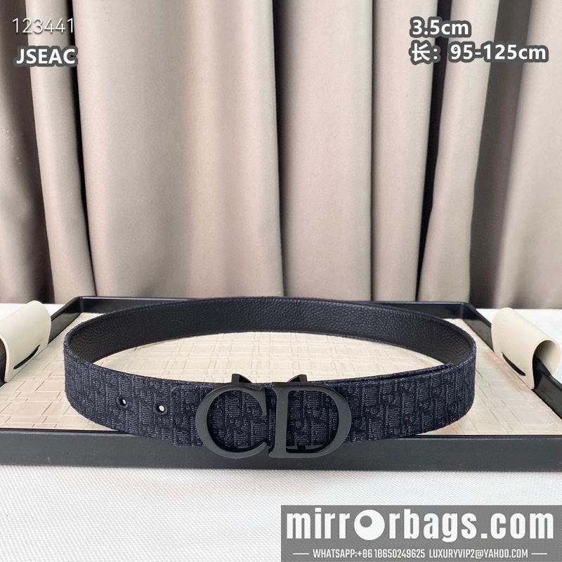 Dior belt 35mmX95-125cm 8L24