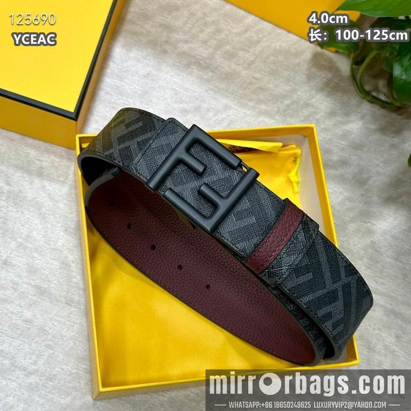 Fendi belt 40mmX100-125cm 8L27