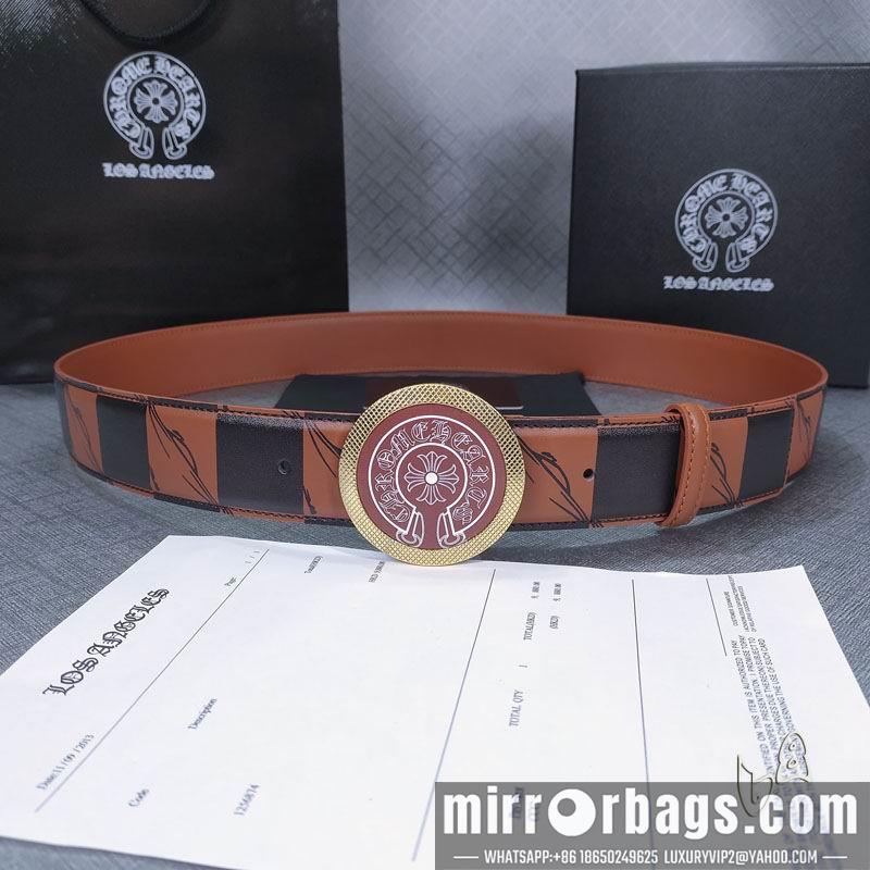 Chrome Hearts belt 38mmX80-125cm lb082003