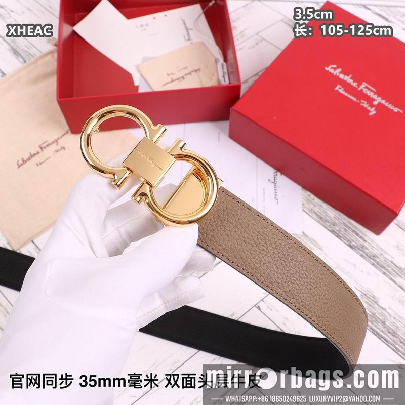 Ferragamo belt 35mmX105-125cm 8L132