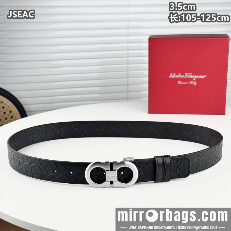Ferragamo belt 35mmX105-125cm 8L127