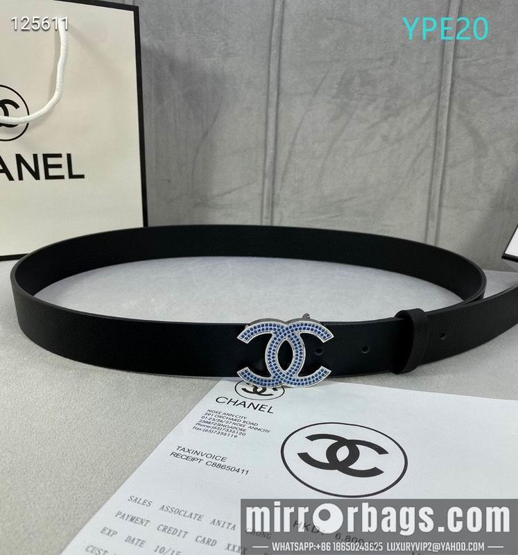 Chanel belt 30mmX95-125cm XH05