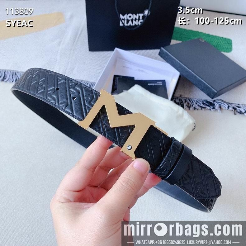 Montblanc belt 30mmX95-125cm 8L02
