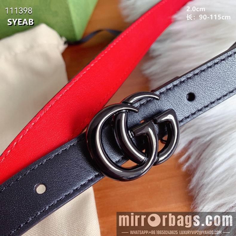 Gucci belt 20mmX90-115cm 8L10