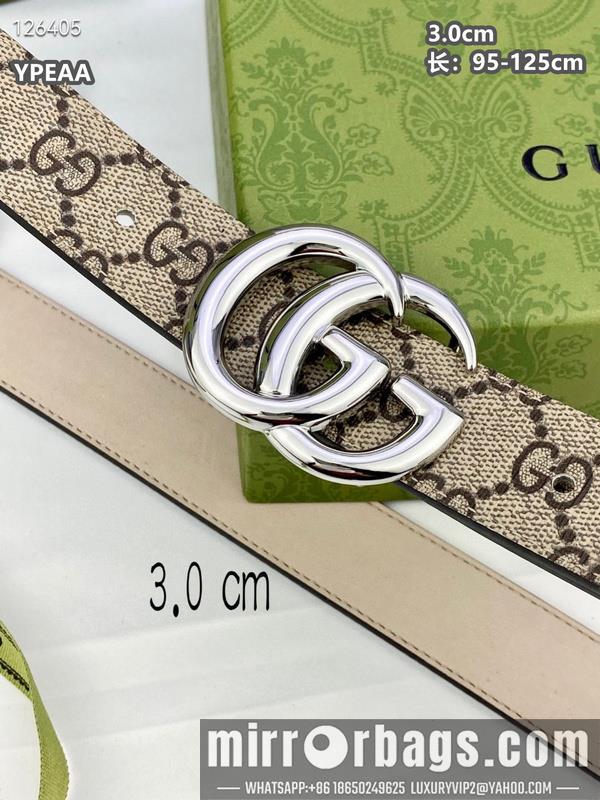 Gucci belt 30mmX95-125cm 8L20