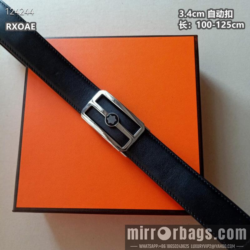 Montlanc belt 34mmX100-125cm 8L08