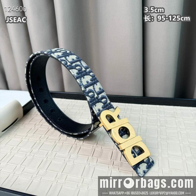 Dior belt 35mmX95-125cm 8L22