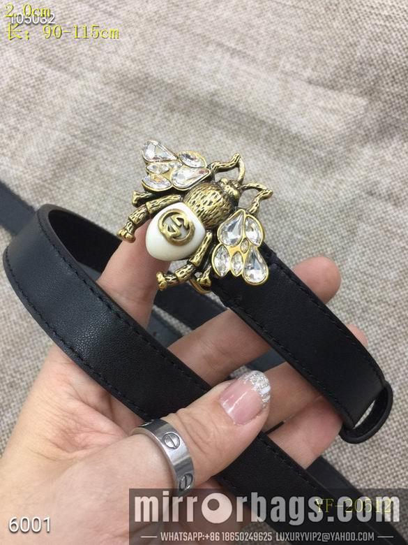 Gucci Belt 20mm 90-115cm 8L03
