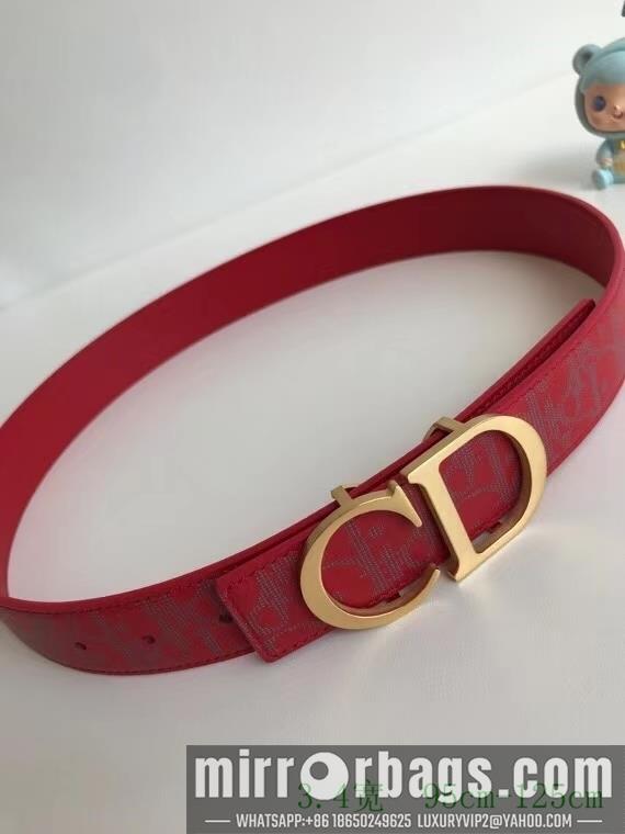 Dior Belt 34mmX95-125cm 7D02