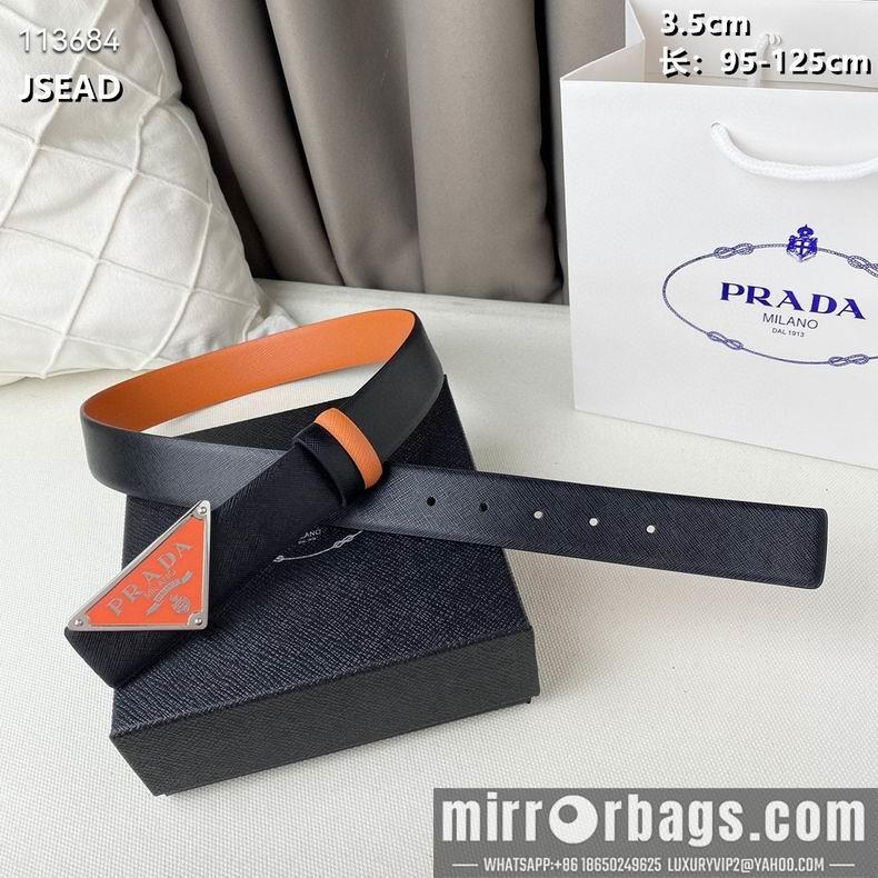 Prada belt 35mmX95-125CM 8L20