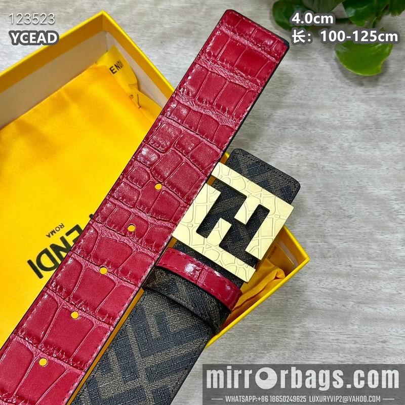 Fendi belt 40mmX100-125cm 8L56
