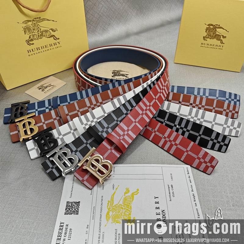 Burberry belt 38mmX90-125cm lb06