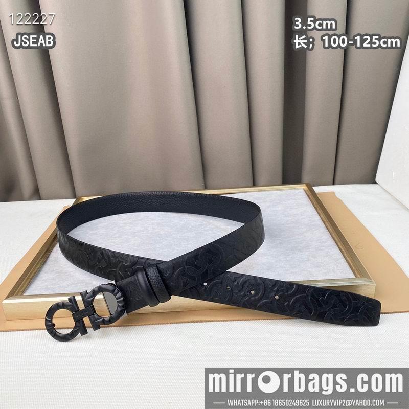 Ferragamo belt 35mmX100-125cm 8L77