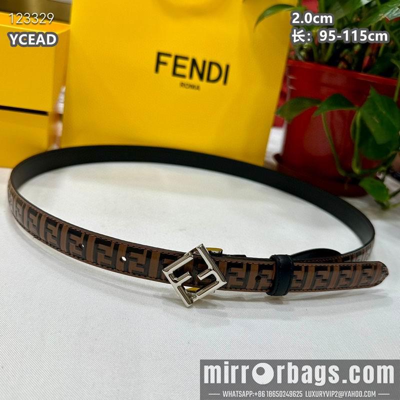 Fendi belt 20mmX95-115cm 8L15