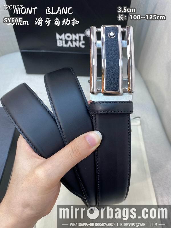 Montblanc belt 自动扣 35mmX100-125cm 8L072013