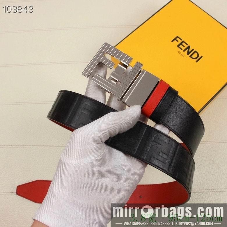 Fendi Belt 38mmX95-125cm 7D95