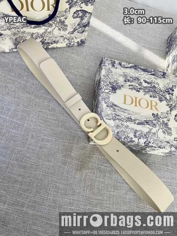 Dior belt 30mmX90-115cm 8L01
