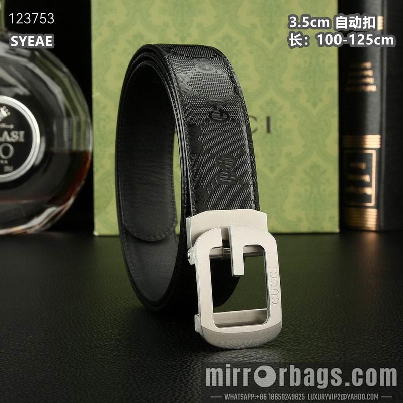 Gucci belt 35mmX100-125cm 8L57
