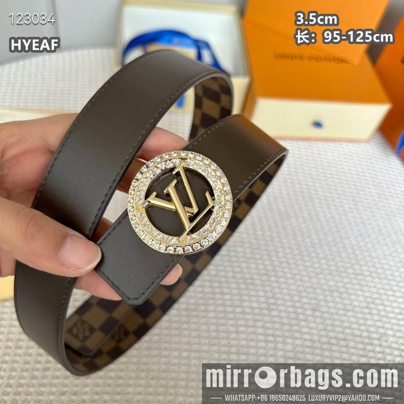 LV belt 35mmX95-125cm 8L02