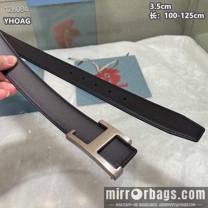 Tod's belt 35mmX100-125cm 8L05