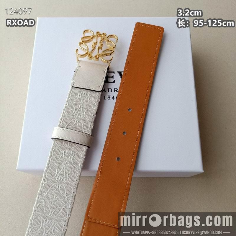 Loewe belt 32mmX95-125cm 8L01