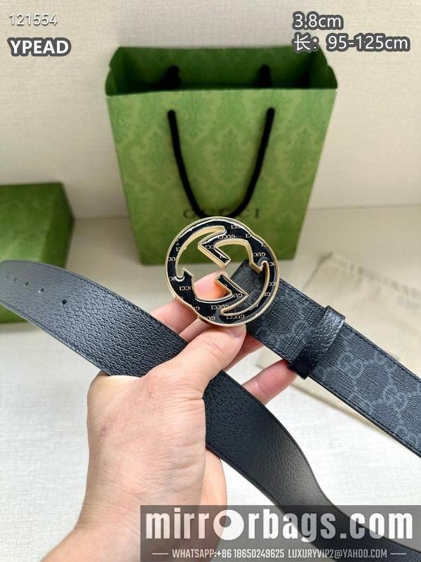 Gucci belt 38mmX95-125cm 8L13